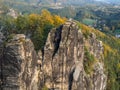 Rocks in the Elbe Sandstone Mountains