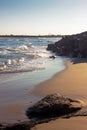 Rocks In The Evening Sun Royalty Free Stock Photo