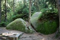 Rocks in the Fichtel Mountains