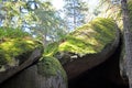 Rocks in the Fichtel Mountains