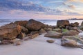 Rocks on Folly Beach South Carolina SC