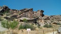 Rocks at Gobustan National Park, Azerbaijan.