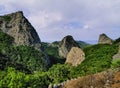 The Rocks on Gomera Royalty Free Stock Photo