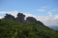 Rocks Horse heads on the mountain Szrenica