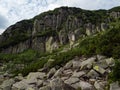 Rocks of Karkonosze National Park. Royalty Free Stock Photo