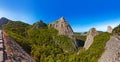 Rocks in La Gomera island - Canary Royalty Free Stock Photo