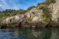 Maori Rock Carvings at Lake Taupo, New Zealand