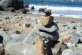 Rocks in Lands End, San Francisco Royalty Free Stock Photo