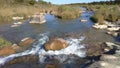 Rocks on the Llano River near Castell, Texas