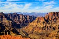 Rocks and mountains of Grand Canyon and Nevada, Arizona dessert.