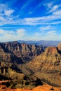 Rocks and mountains of Grand Canyon and Nevada, Arizona dessert.