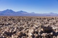 Rocks and mountains in Los Flamencos National Reserve Royalty Free Stock Photo