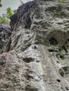 Rocks near Zloty Potok in Poland called Diabelskia Mosty (Devil's Bridges) often used for climbing training