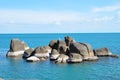 Rocks in ocean