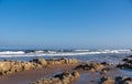 Oceanic coast in eastern Uruguay