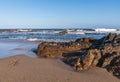 Oceanic coast in eastern Uruguay
