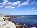 Rocks outcropping