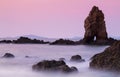 The rocks over sea coast