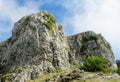 Rocks at Path of Gods in Amalfi coast Royalty Free Stock Photo