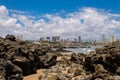 Rocks at Ponta Negra Beach