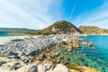 Rocks in Punta Molentis Royalty Free Stock Photo