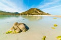 Rocks in Punta Molentis Royalty Free Stock Photo