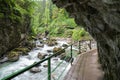 Rocks in the ravine Breitachklamm (Oberstdorf, Germany) Royalty Free Stock Photo
