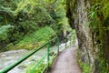 Rocks in the ravine Breitachklamm (Oberstdorf, Germany) Royalty Free Stock Photo