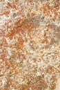 rocks and red orange gneiss in the wall of morocco Royalty Free Stock Photo