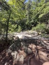 Rocks and rivers NH ISINGLASS river Royalty Free Stock Photo