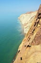 Rocks on rocky coastline of Hormuz Island , Persian Gulf