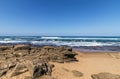Mission Rocks Beach in Isimangaliso Wetland Park South Africa Royalty Free Stock Photo