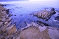 rocks sea and beautiful vue Royalty Free Stock Photo