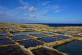 Rocks at the sea, beautiful walking path at the salt pans
