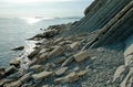 Rocks and sea