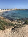 Beach and view to the sea