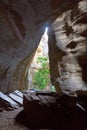 Rocks of Serra da Capivara, Piaui, Brazil Royalty Free Stock Photo