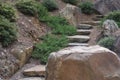 Rocks and Stairs