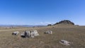 Rocks in Steppe Saikhan Bulgan Mongolia Royalty Free Stock Photo