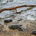 Rocks on Beach,, Harrington Beach State Park, Belgium, WI