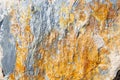 rocks stone and red orange gneiss wall of morocco Royalty Free Stock Photo