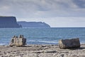 Rocks and Stones. Doolin's Bay, Ireland. Royalty Free Stock Photo