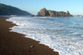Rocks and Surf on the Oregon Coast Royalty Free Stock Photo