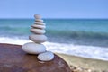 Rocks on a table