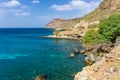 Rocks on Tarrafal, Santiago Island, Cabo Verde Royalty Free Stock Photo