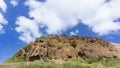 Rocks on Tarrafal, Santiago Island, Cabo Verde Royalty Free Stock Photo