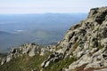 Rocks on the top of Whiteface Mountain Royalty Free Stock Photo