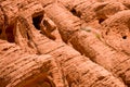 Rocks in Valley of Fire Royalty Free Stock Photo