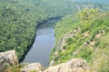 Rocks on view on river Vltava - Vyhlidka Maj