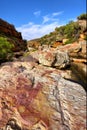 Rocks, water, skies